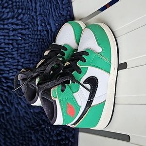 Toddler Jordan retro 1 Lucky Green